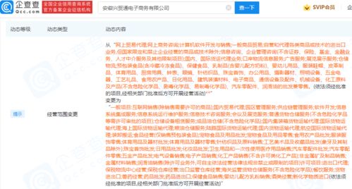 奇瑞控股關聯公司業務拓展，新增供應鏈管理服務及電子商務平臺運營